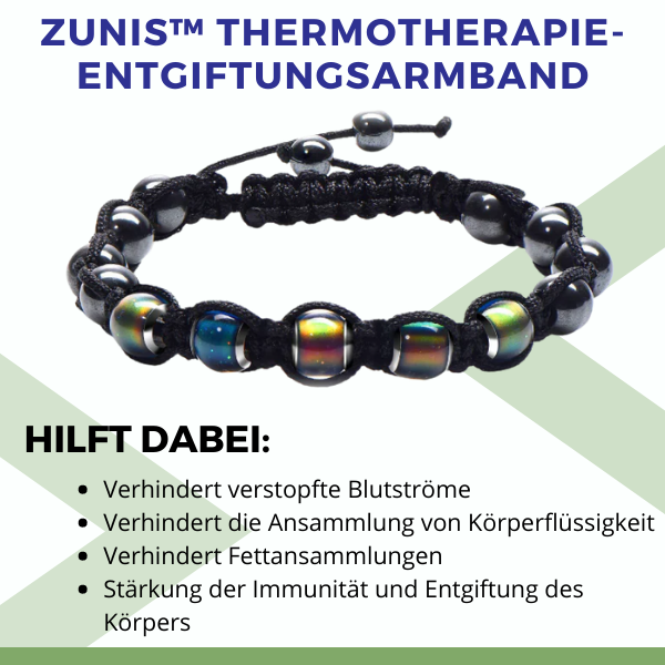 Zunis™ Thermotherapie-Entgiftungsarmband
