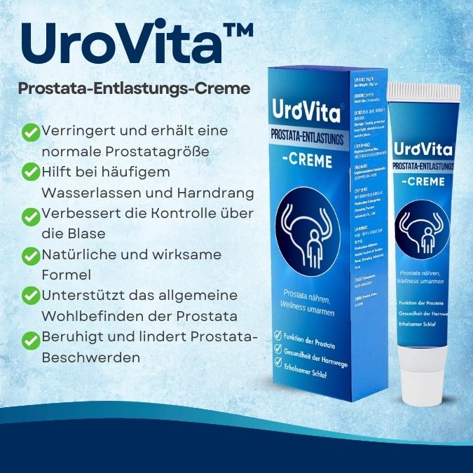 UroVita™ Prostata-Entlastungs-Creme