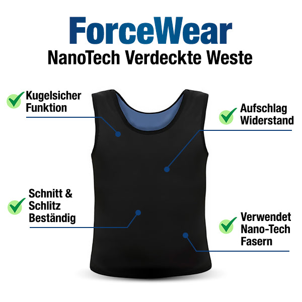 ForceWear NanoTech verdeckte Weste