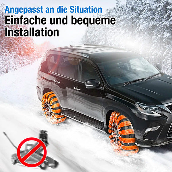 Anti-Rutsch Notfall-Universal-Schneegreifbänder für Fahrzeuge