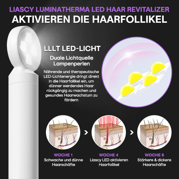 Liascy™ LuminaTherma LED-Haar-Revitalisierer