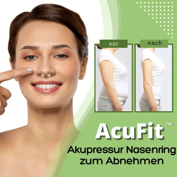 AcuFit™ Akupressur Nasenring zum Abnehmen