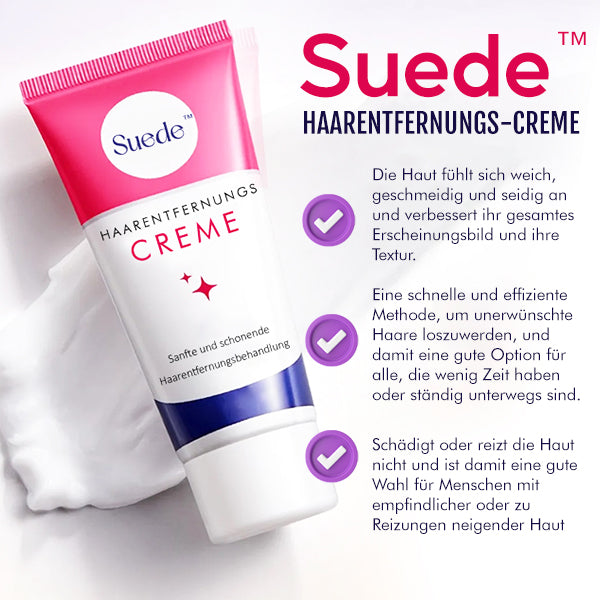 Suede™ Haarentfernungs-Creme