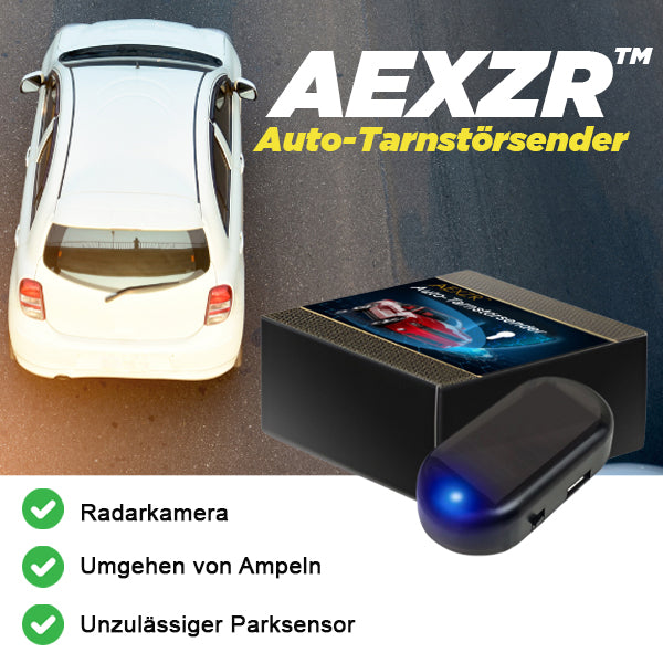 AEXZR™ Auto-Tarnstörsender